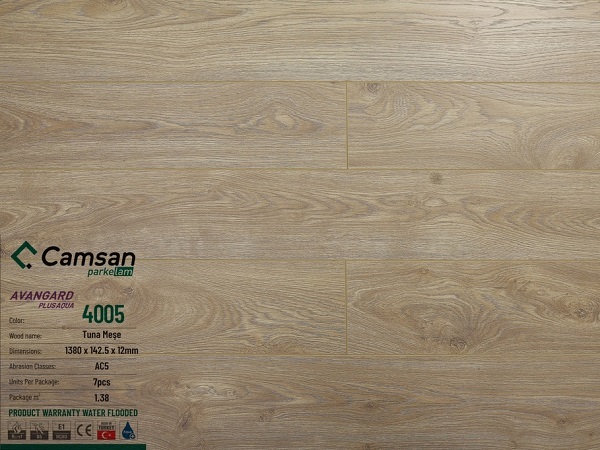 Sàn gỗ Camsan 12mm - 4005