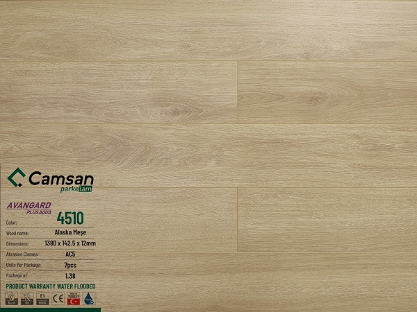 Sàn gỗ Camsan 12mm - 4510