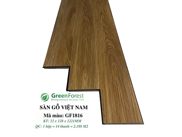 Sàn gỗ GreenFores GF1816 12ly