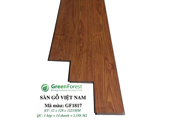 Sàn gỗ GreenFores GF1817 12ly
