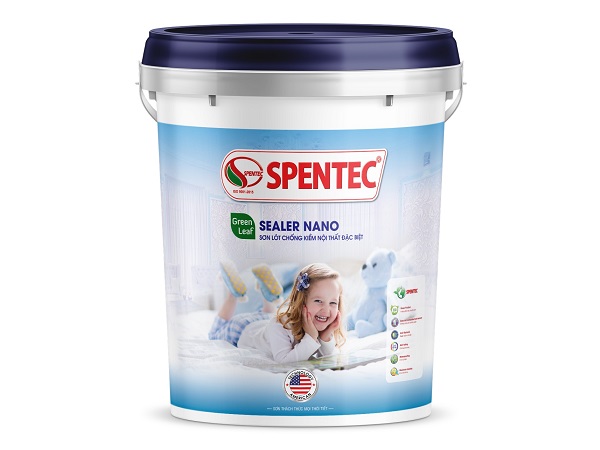 Sơn lót chống kiềm nội thất Spentec Sealer Nano