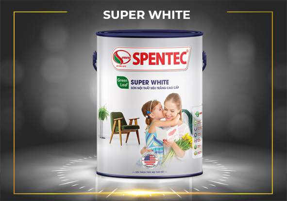 Sơn nội thất siêu trắng cao cấp Spentec Super White