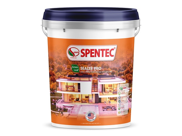 Sơn lót chống kiềm ngoại thất Spentec Sealer Pro