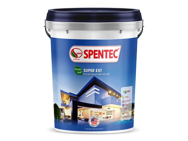 Sơn mịn ngoại thất cao cấp Spentec Super Ext