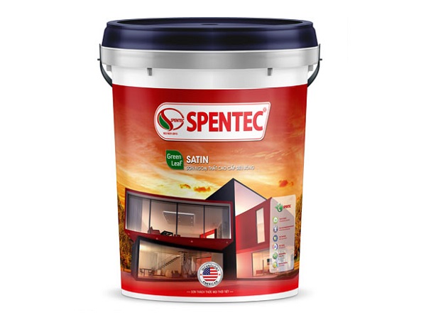 Sơn ngoại thất siêu bóng cao cấp Spentec Satin