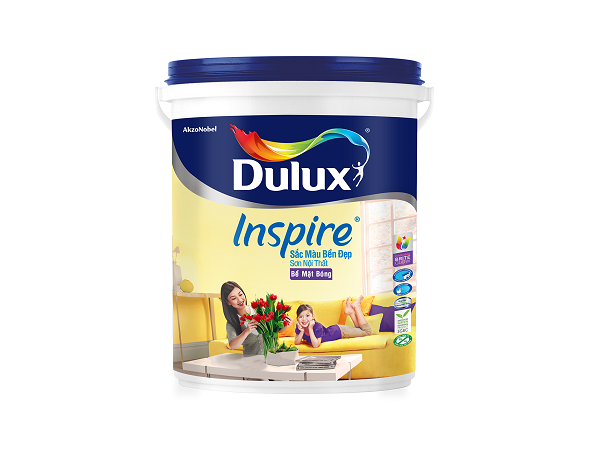 Sơn nội thất Dulux Inspire sắc màu bền đẹp