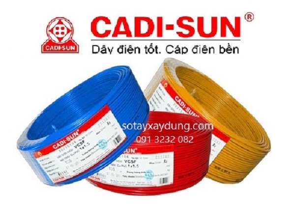 Dây điện Cadisun 1x1,5