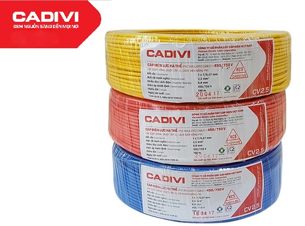 Dây điện Cadivi 1x4