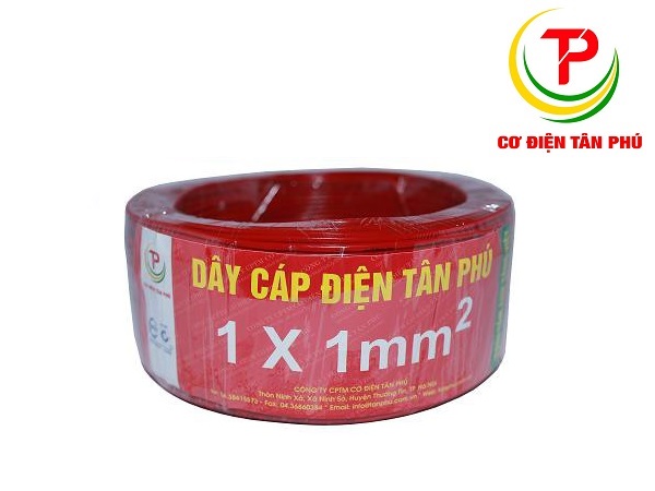 Dây điện Tân Phú 1x1