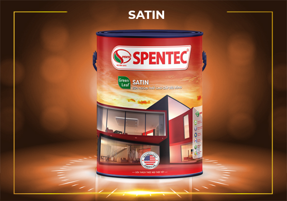 Sơn ngoại thất siêu bóng cao cấp Spentec Satin