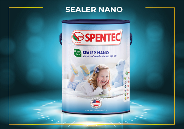Sơn lót chống kiềm nội thất Spentec Sealer Nano