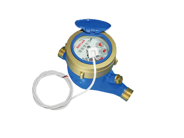 Multi jet Dry type Water Meter Pulse Output