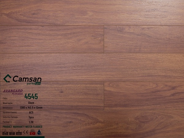 Sàn gỗ Camsan 12mm - 4545