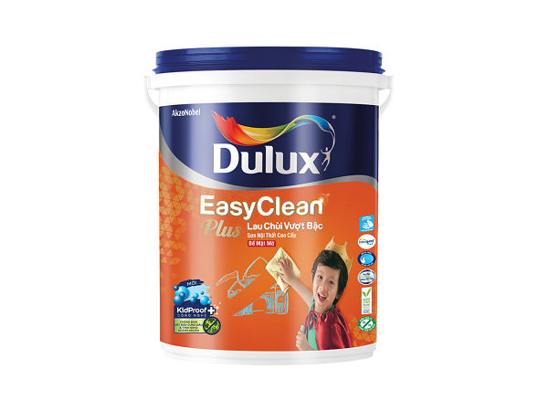 Sơn nội thất Dulux EasyClean Plus lau chùi vượt bậc